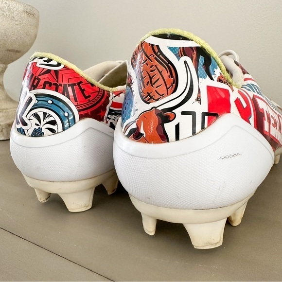 Under Armour Football Cleats Spotlight Limited Edition TEXAS sz 8 - Picture 7 of 9